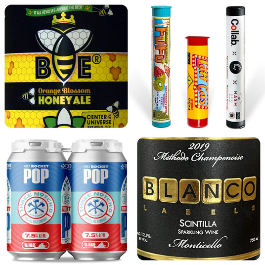 Custom blanco label examples