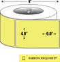 Thermal Transfer: 4 in. x 6 in. General Purpose Roll Label - 3 inch core
