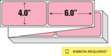 Thermal Transfer: 4 in. x  6 in. General Purpose Fanfold Label