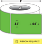 Thermal Transfer: 4 in. x 6 in. General Purpose Roll Label - 3 inch core