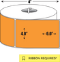 Thermal Transfer: 4 in. x  6 in. General Purpose Roll Label - 1 inch core
