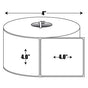 Direct Thermal: 4 in. x 4 in. General Purpose Roll Label - 1 inch core