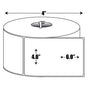 Direct Thermal: 4 in. x 6 in. Cold Temperature  Roll Label - 1 inch core