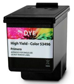Primera Cartridges: LX600/LX610 High Yield Tri Color (Yellow, Magenta, Cyan) Dye-Based Ink Cartridge